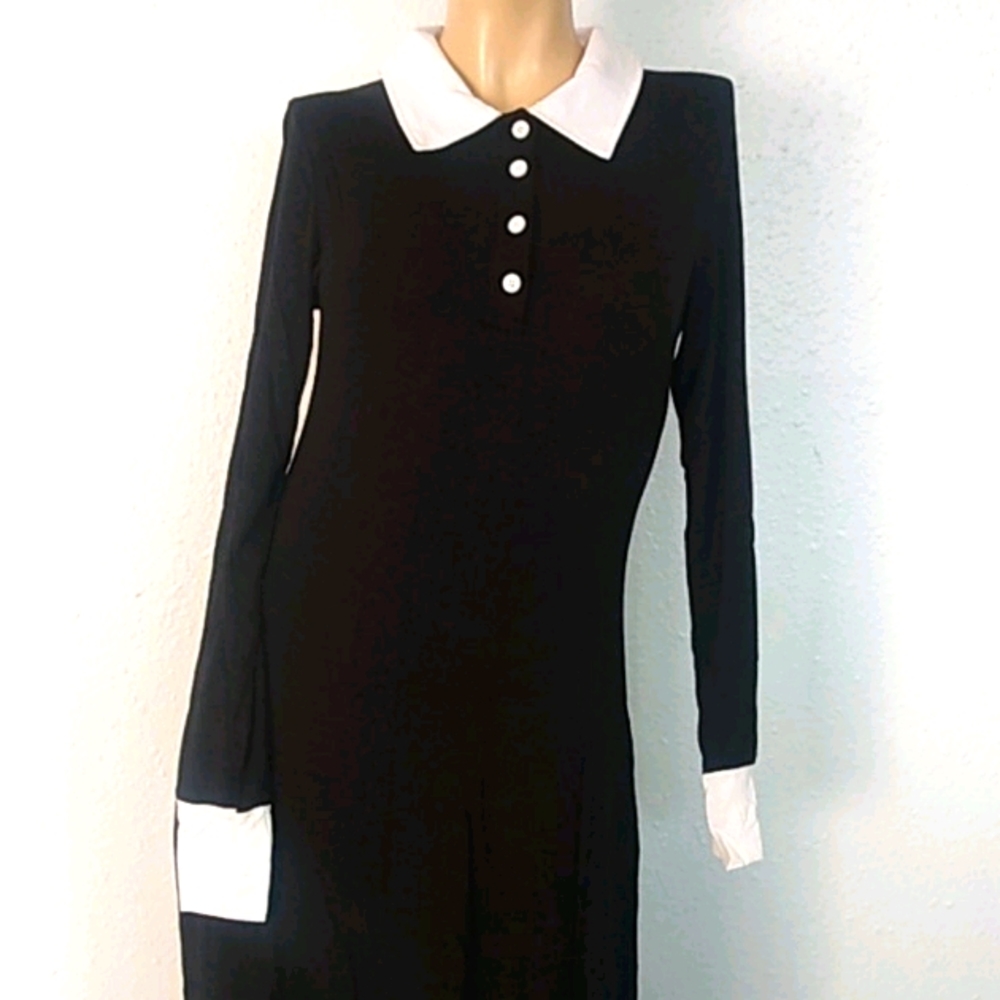 Sexy Wednesday Addams full length dress Medium